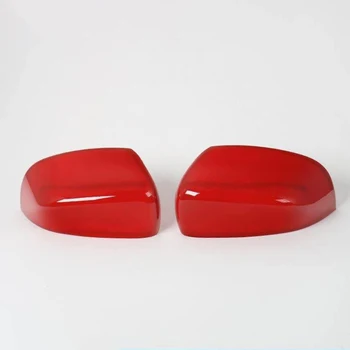 

For Jeep Compass 2017 Luxury Red ABS Chrome Car Side Door Rearview Mirror Cover Trim Moldings Car Styling Auto Accessories