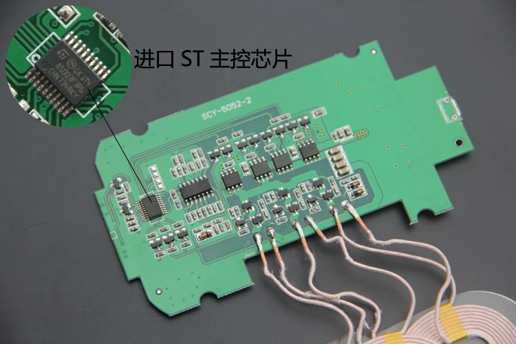 Модификация 3-coil беспроводного зарядного устройства модуль передатчика PCBA плата общего QI схема мобильного телефона