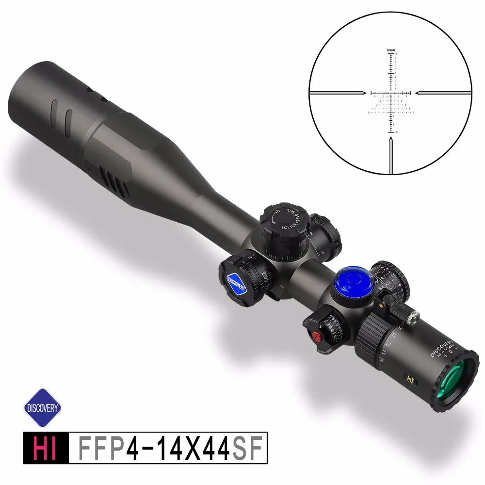 

Discovery HI FFP4-14X44SF light Optic Sight Outdoor Hunting Traveling Rifle Monocular telescope Coordinate gun accessories