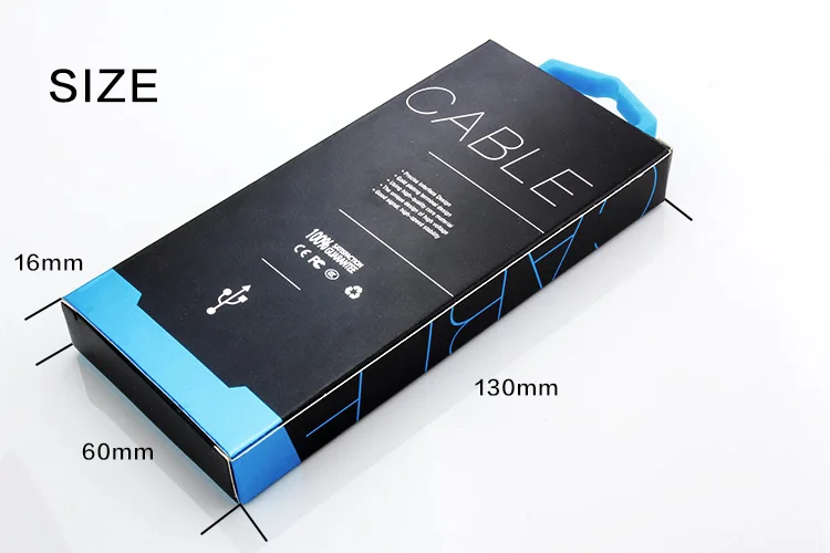 Оригинальный пустой кабель 500 шт. 1 м 2 USB MD818ZM/A Розничная посылка коробка для