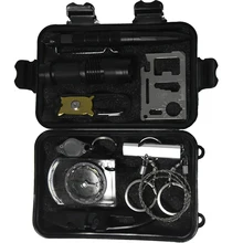 Открытый Sos 10 в 1 набор для выживания, набор для кемпинга, путешествий, многофункциональная Первая помощь, EDC, для путешествий, аварийные принадлежности