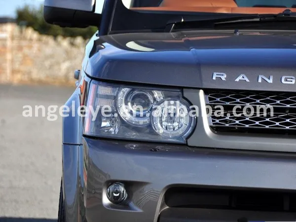 Для Land Rover Range Rover Sport светодиодный ангельские глазки фары с HID 2010-2012 год