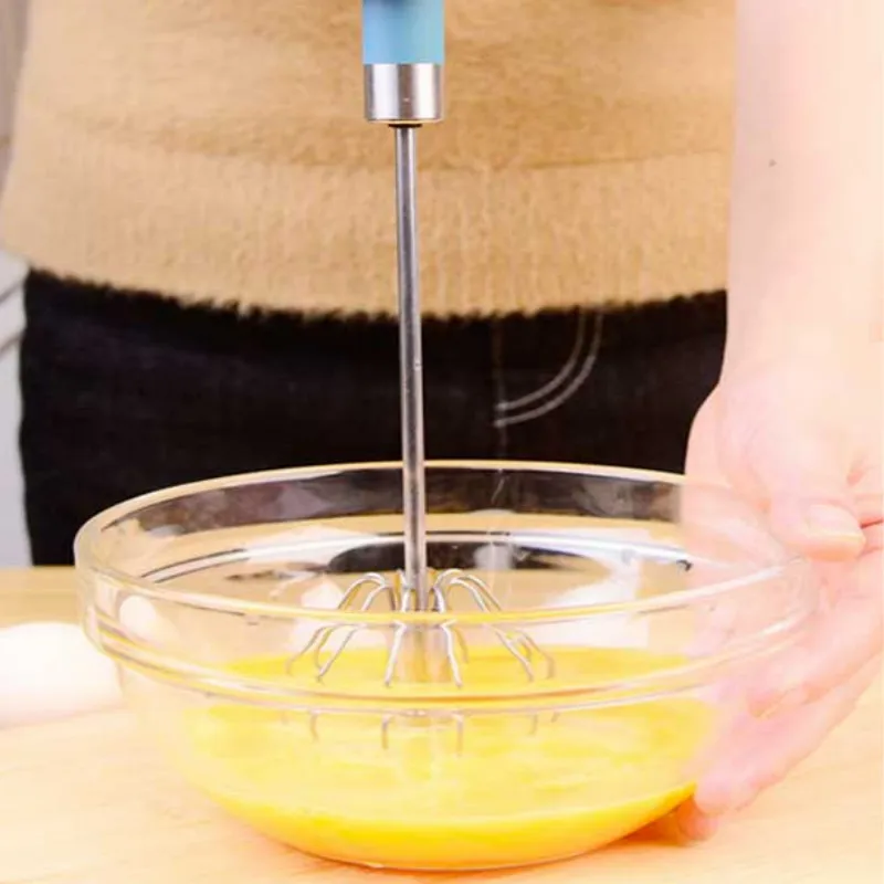 

Press down automatic rotating semi-automatic stiring easy eggs cooking tools egg beaters multi-function free shipping