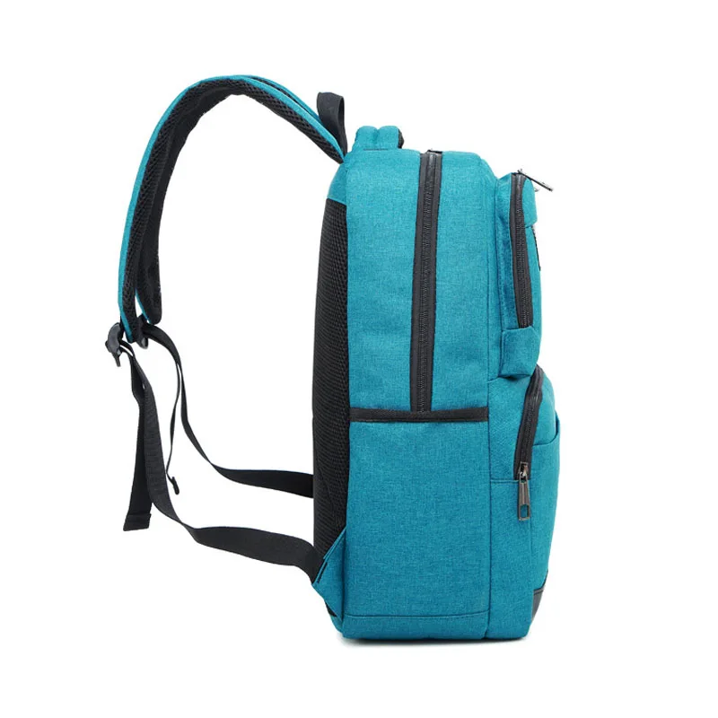 Men laptop shoulder bag travel casual backpack durable polyester school book bag male bolsa