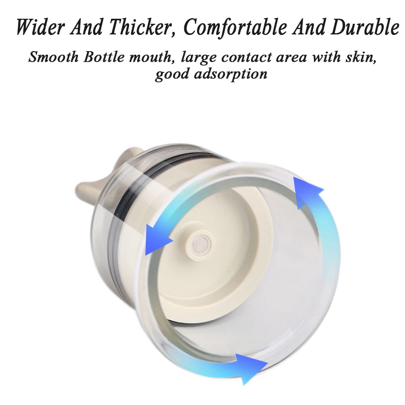 Rotating Handle Vacuum Body Muscle Massage Cans Suction Enhancer Anti Cellulite Acupuncture Vacuum Cupping Cups Nipple Enlarger 3
