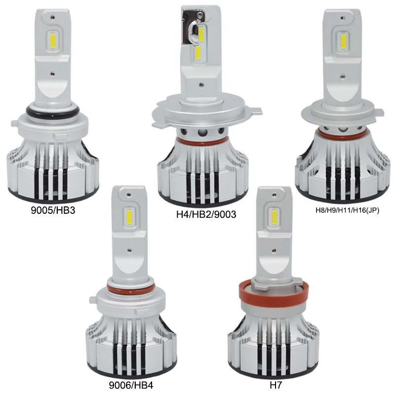 Car LED Headlight 72W 12000LM H4 H7 H8 H9 H11 HB4 9006 9005 HB3 white 6500K Bulb | Автомобили и мотоциклы