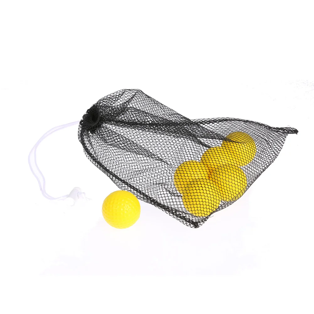 Черная нейлоновая Сетчатая Сумка, сумка для гольфа, тенниса, 40 мячей, держатель для хранения мячей, крепление для тренировки, прочный, 280X235X3 мм