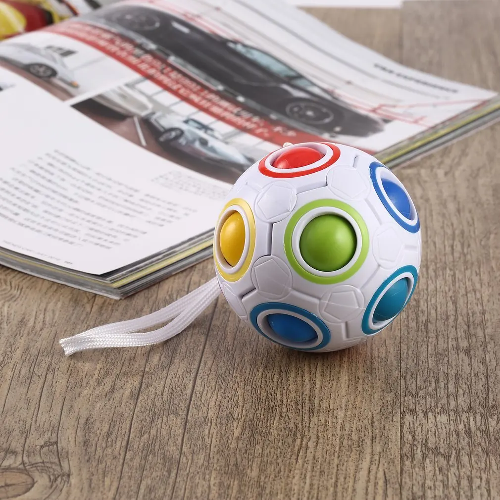 Волшебный Радужный шар, волшебный куб, игрушка для детей, развивающие игрушки, снятие стресса