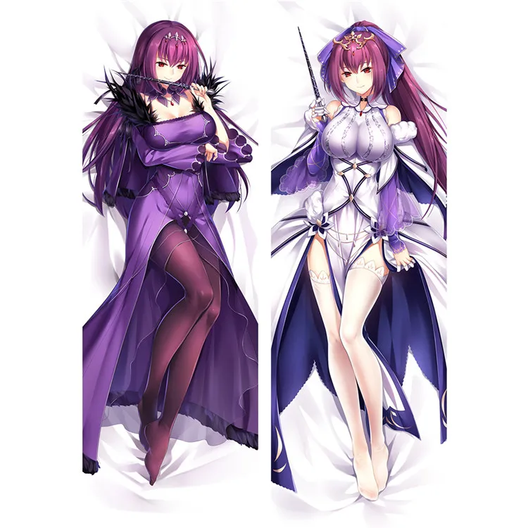 Fate Grand Order dakimakura Чехол Scathach Irkalla Okita Souji чехол для подушки - Цвет: 18102