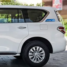Luhuezu Спортивные знаки, буквы, эмблемы, боковые знаки для Nissan патрульная Армада Y62, аксессуары 2013, 2014, 2015, 2016, 2017