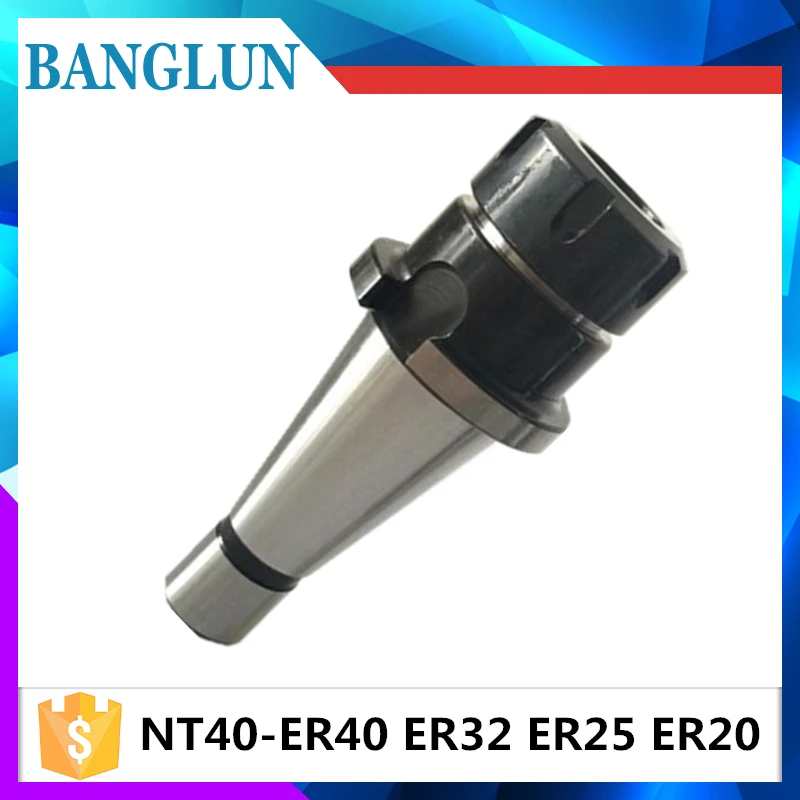 Brand New NT40 ER16 ER20 ER25 ER32 ER40 collet chuck tool holder for CNC