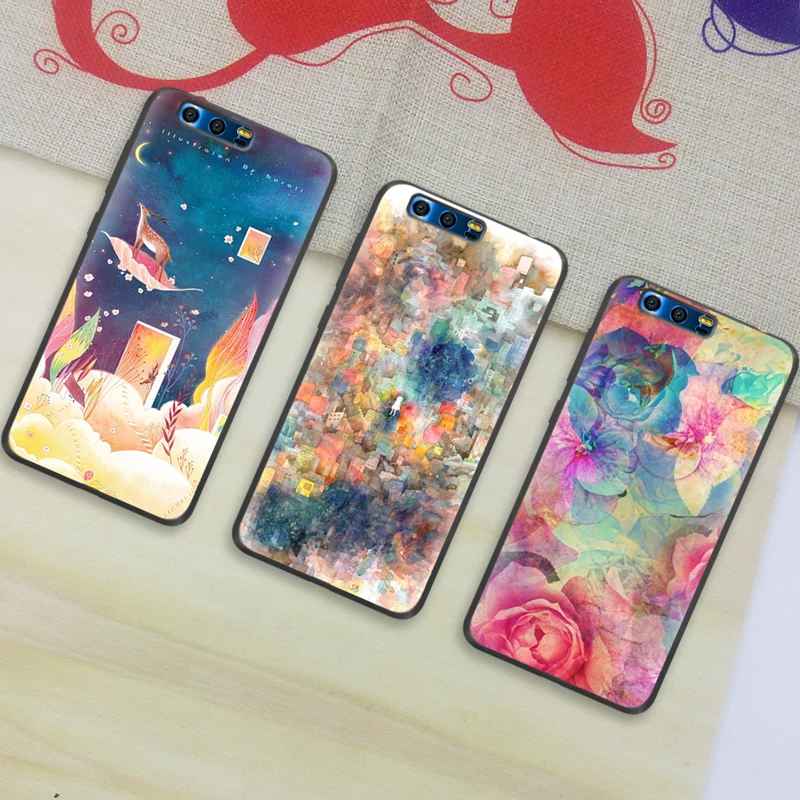 Чехол с принтом фруктов чехол для Huawei P20 Lite P20Lite Honor 9 lite из ТПУ мягкий силиконовый