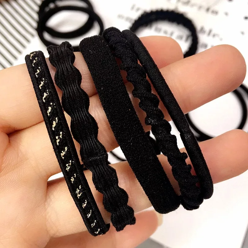 Мода эластичные Для женщин Женские аксессуары для волос кисточкой Hairband ювелирные изделия ручной ремешок для Обувь для девочек 9 шт./упак. волос советы Головные уборы ленты для волос