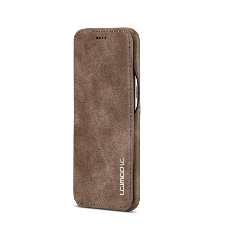 Чехол-кошелек для samsung Note 10 Note 10 Pro, Роскошный чехол для телефона, кожаная сумка, чехол-книжка с подставкой, чехол-бумажник для карт - Цвет: coffee