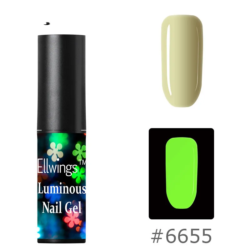 

Luminous Nail Gel UV LED Gel Varnish Soak Off Nail Art Gel Easy To Wear 6ml 18 Shimmer Fashion Colors Gel Nail Polish TSLM1