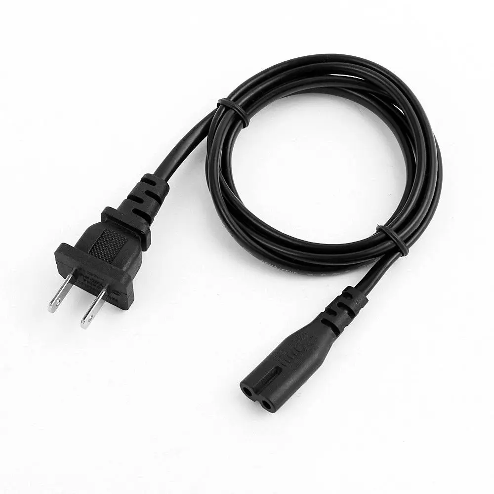 Enojado Cortar Modales Cable de alimentación de CA de 2 puntas para Sony PLAYSTATION PS 2 PS 3  Xbox Sega, adaptador|power cable|sony power cablecable for - AliExpress
