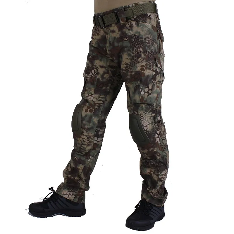 Охотничьи камуфляжные штаны tactische Broek Mandrake MR broek en kniebeschermers militaire игра косплей униформа