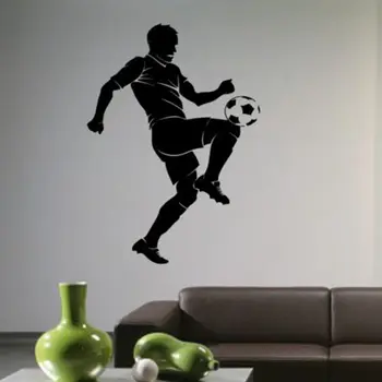 

Football Sticker Soccer Decal Kids Room Posters Vinyl Wall Decals Car Parede Decor Mural Football Sticker
