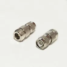 1 шт. разъем Jack N к TNC Штепсель RF коаксиальный адаптер конвертер прямой, никелированный