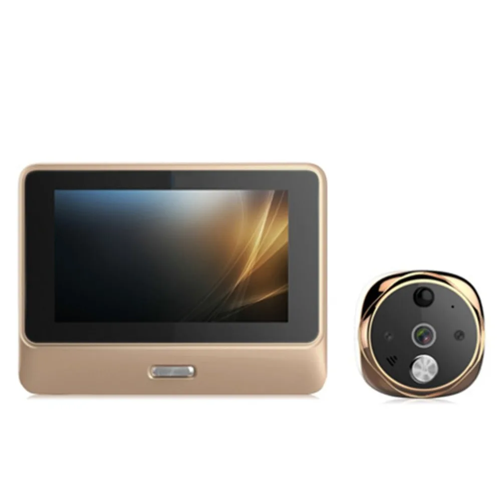 

W1 Wifi Wireless Video Doorbell 5.0 inch IPS LCD Display 720P Quad Core 1.3GHz 6800mAh Long Standby 170 degree Wide Angle