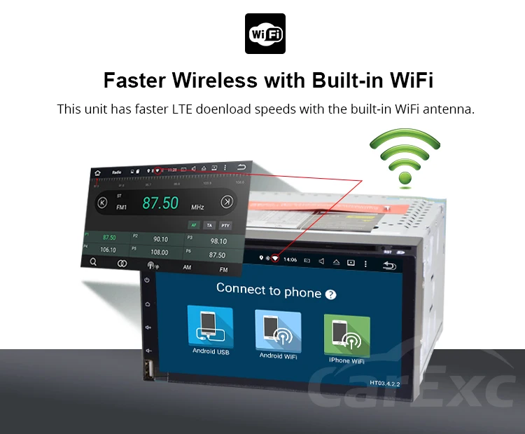 Discount 2 Din Android 9.0/9 Car DVD Universal  WIFI GPS BT OBD DAB+ WIFI Navigation Radio USB Multimedia 11