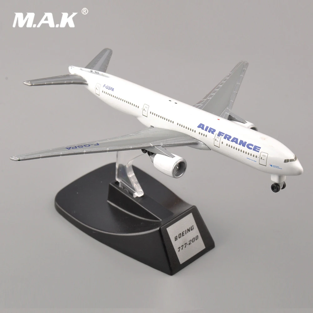 

13CM The Boeing 777-200 Air France Model Diecast Aircraft Plane Collectible Model Toy for Children Boys Kid Gifts