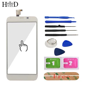 

5.0'' Touch Screen For Archos 55 Helium Plus Touch Screen Glass Tested Front Glass Digitizer Panel Lens Sensor Tools + Adhesive