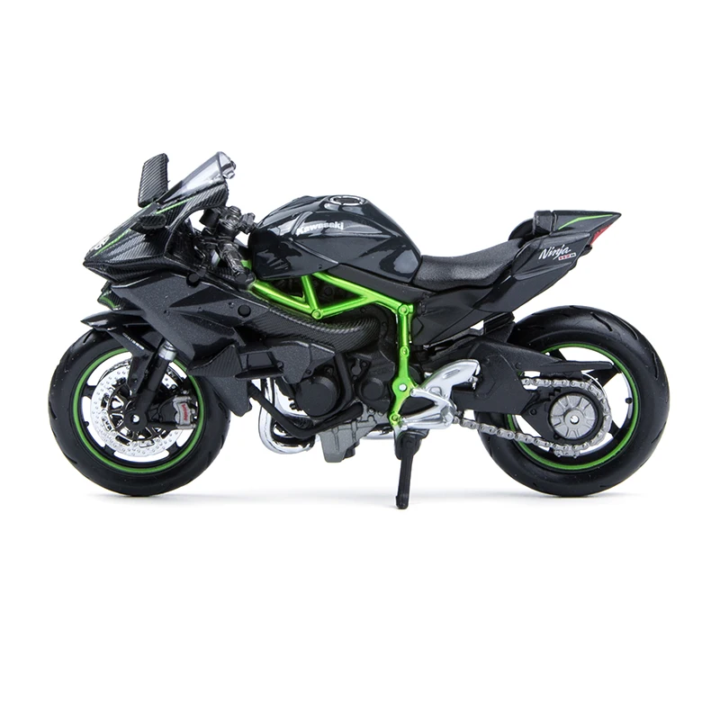 Maisto 1:18 модели мотоциклов Kawasaki Ninja H2R H2-R литой пластик мото миниатюрная гоночная игрушка для коллекции подарков