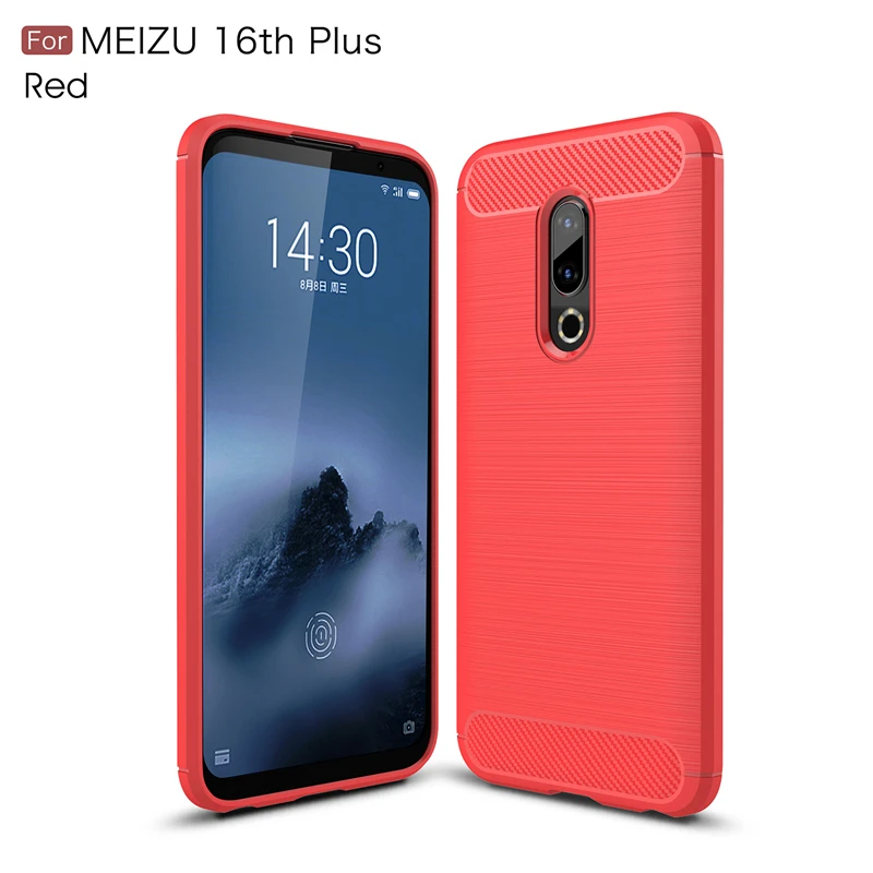 Чехол для Meizu 16 Plus мягкий силиконовый чехол телефона 16th th оболочка чехлы |