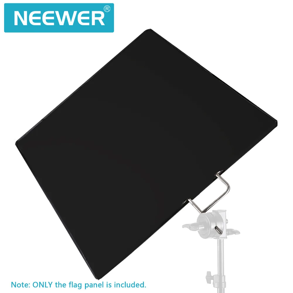 Neewer 60x75/45x60 см 4-в-1 металлический флаг Панель комплект отражатель с мягким, белый, черный, серебряный и золотой чехол ткань