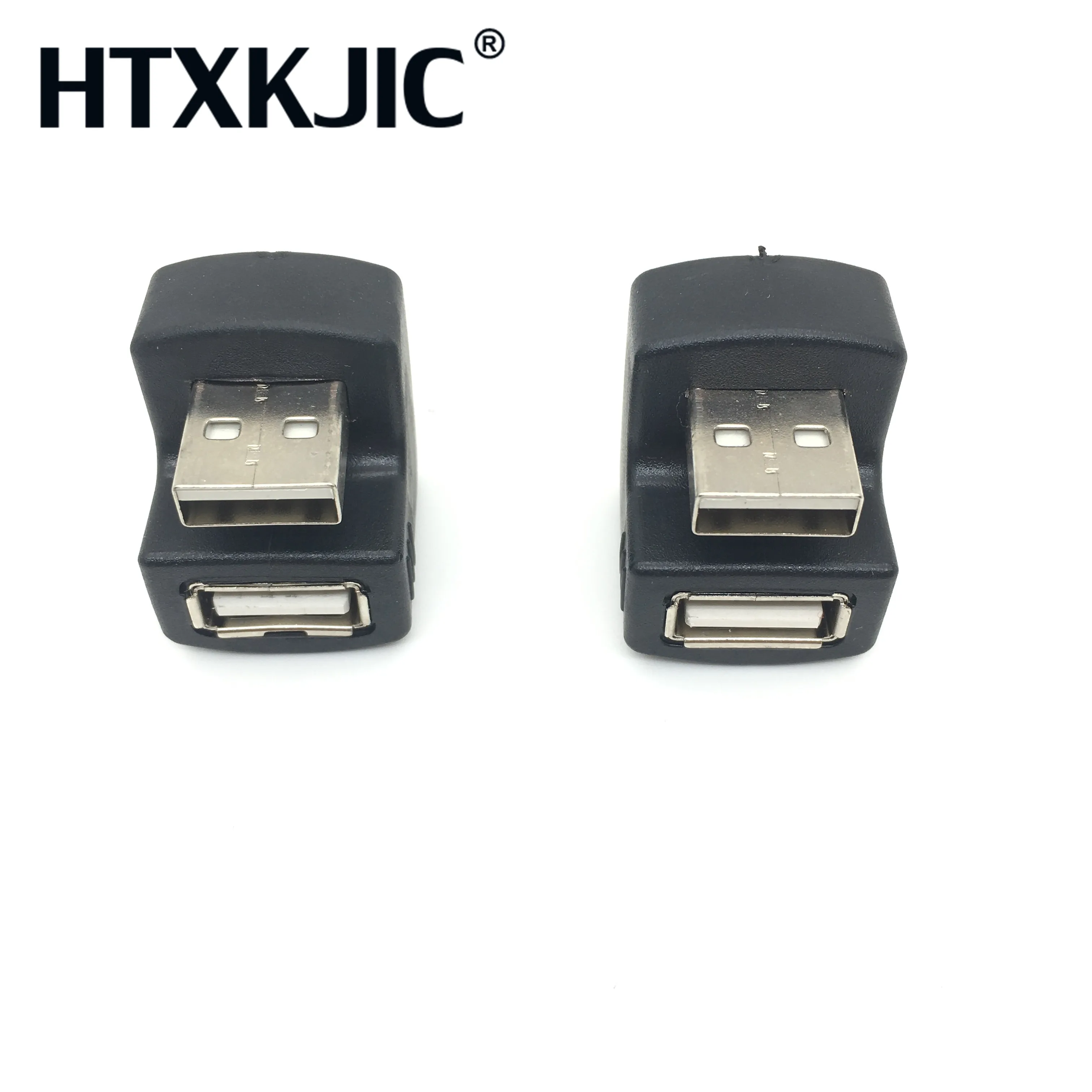 

5pcs/lot up Angled USB 2.0 A Male to Female Extension 90 180 Degree adapter Converter