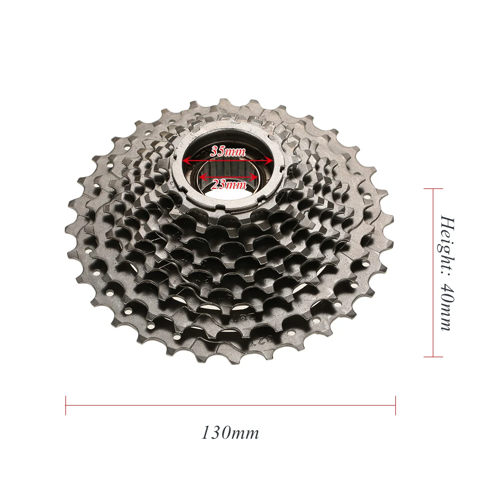 MTB горный велосипед Freewheel 9 S кассета Freewheel 9 скоростей маховик шатун со звездами для велосипеда запчасти с резьбой запасные части