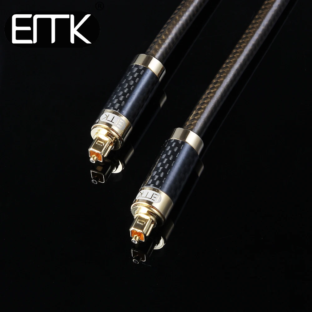EMK هايت الجودة الرقمية كيبلات SPDIF البصرية الصوت كابل مع سترة مضفر 3 m 5 m 10 m 15 m ل DVD Xbox العارض مكبر للصوت EMK هايت الجودة الرقمية كيبلات SPDIF البصرية الصوت كابل مع سترة مضفر 3 m 5 m 10 m 15 m ل DVD Xbox العارض مكبر للصوت