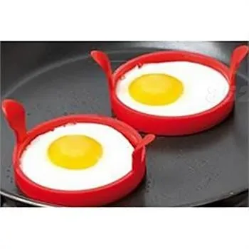 

1Pcs Silicone Fried Frier Oven Poacher Pancake Egg Poach Ring Mould Kitchen ( Random Color)