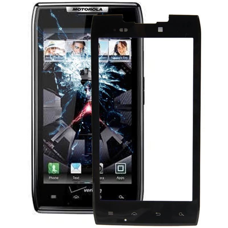 Оригинальный наружный экран iPartsBuy Motorola XT910 стеклянный объектив|Экраны для