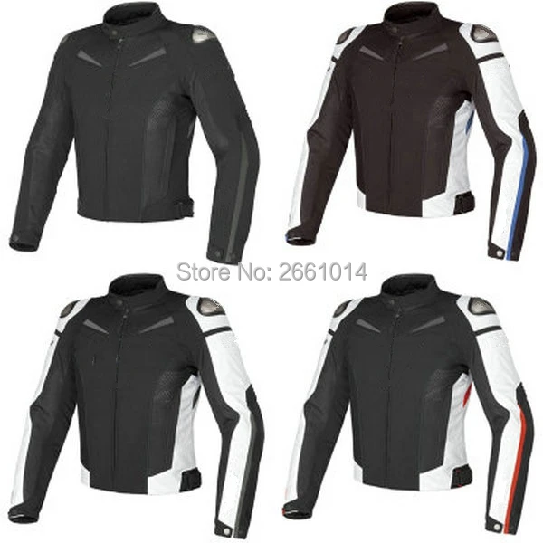 

2015 New arrival Super Speed Textile Motorcycle Jacket/summer models mesh fabric/windproof/ White / Black/red /blue size:48 -56