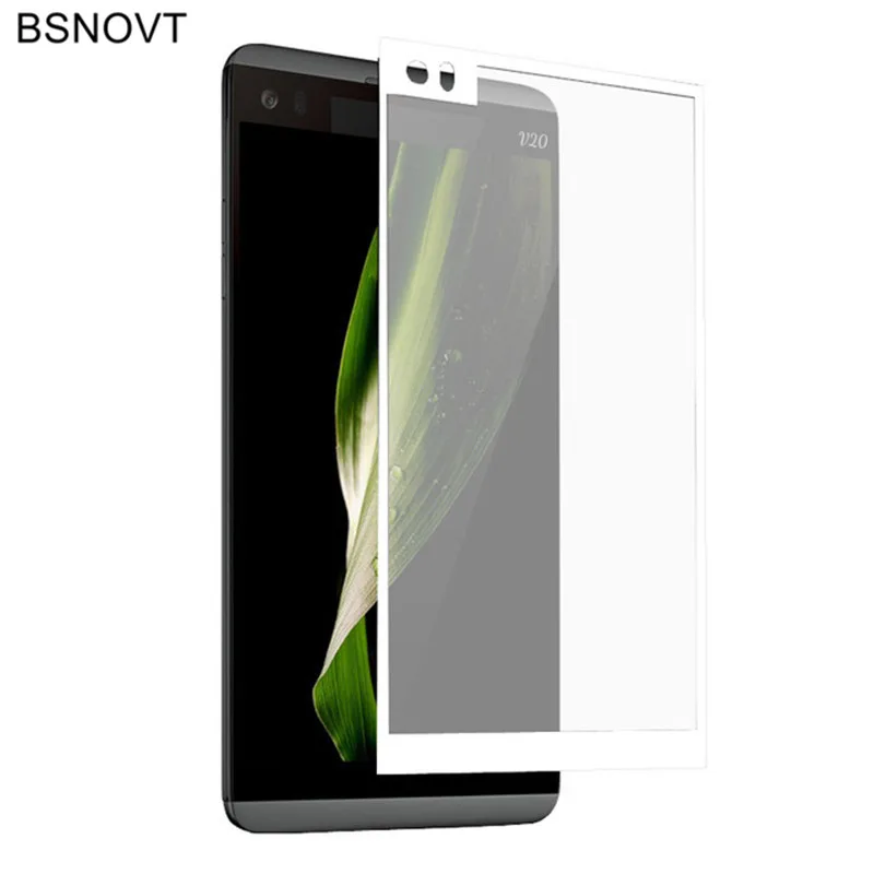 2pcs Glass For LG V20 Phone Screen Protector Full Glue Coverage Tempered F800 H968 Film BSNOVT | Мобильные телефоны и