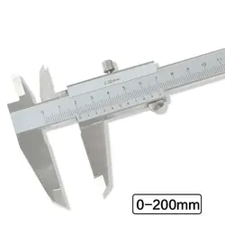 200 мм цельный точный штангенциркуль из нержавеющей стали Калибр хорошего качества микрометр профессиональные измерительные инструменты