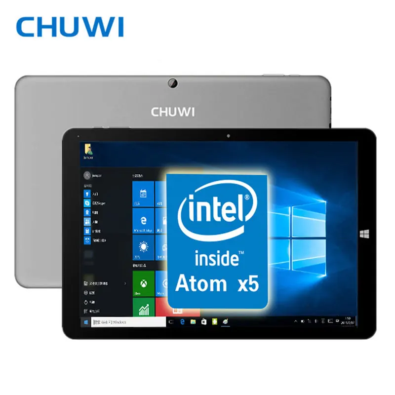 Original 12 Inch CHUWI Hi12 Dual OS Tablet PC Intel Atom Z8350 Windows10 Android 5.1 4GB RAM DDR3 64GB ROM 2160x1440 11000mAh