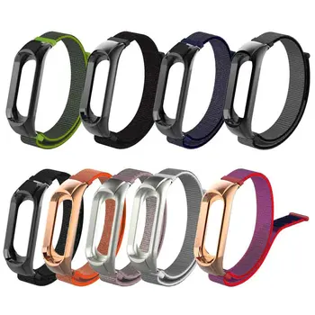 

Fashion Nylon Pulseira Correa Mi Band 3 Strap Correa for Xiaomi Mi Miband 3 Stratos Strap Smart Band Fitness Bracelet Sport Belt