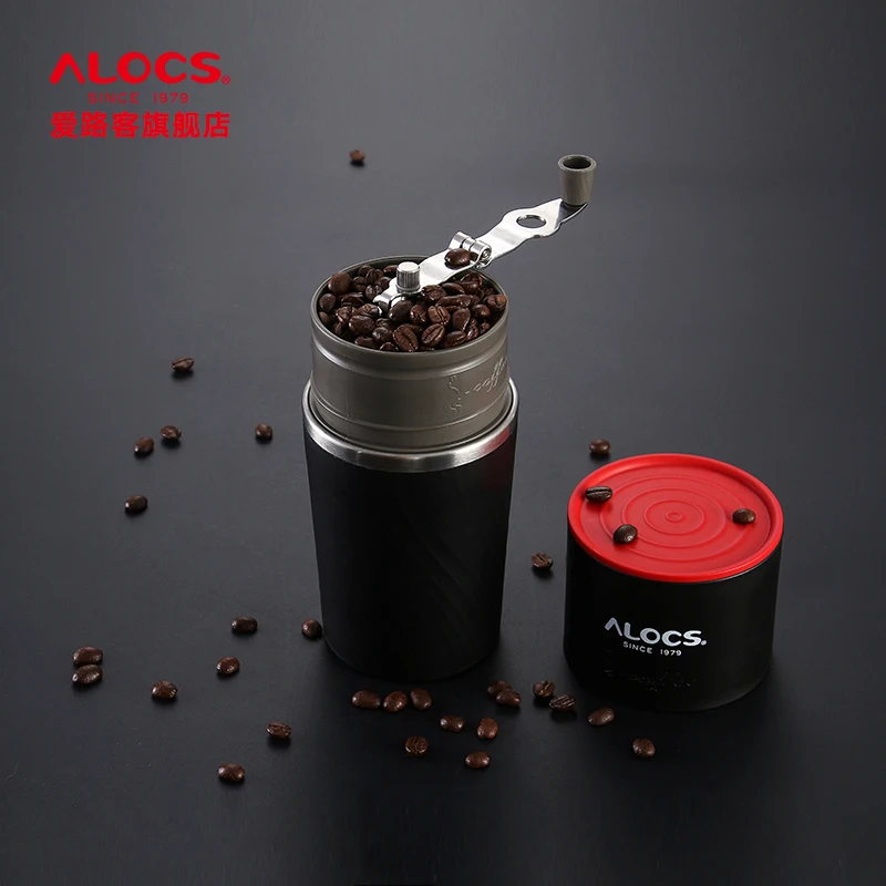 Hand Coffee Maker Eluker Alocs Outdoor Grinding Hand Made Coffee Kettle Portable Mini Coffee Machine