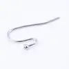 50pcs Stainless Steel Earring Hooks diy ear wire connector findings for jewelry making ► Photo 1/3