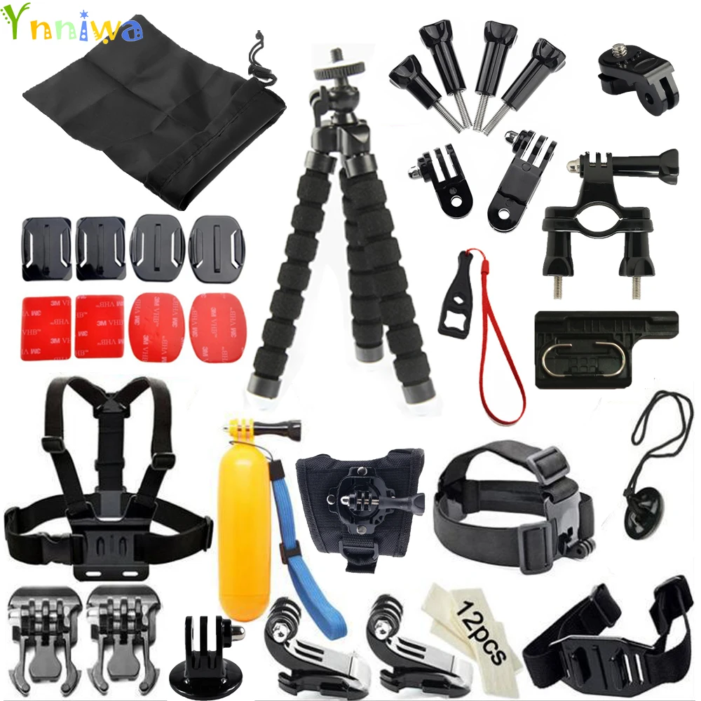 32 in 1 for Gopro Accessories set for gopro hero 6 5 4 3 kit mount ...