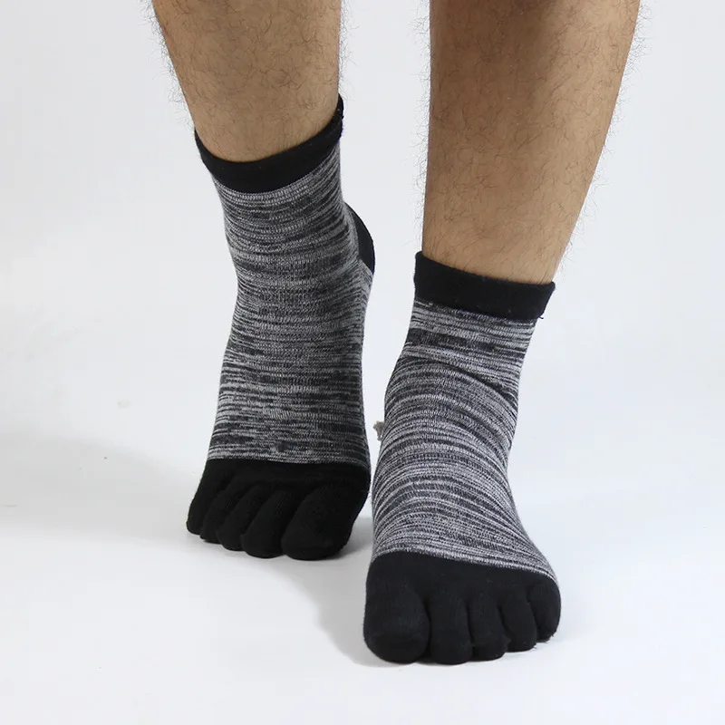 1 пара мужские летние хлопковые носки полосатые контрастные Цветные Лоскутные с
