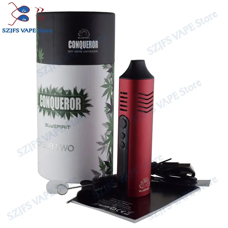 Skup Conqueror parownik do suchych ziół 2200mah bateria do waporyzatora Vaper zestaw vape do elektronicznego papierosa parownik ziołowy e cigarettejsld