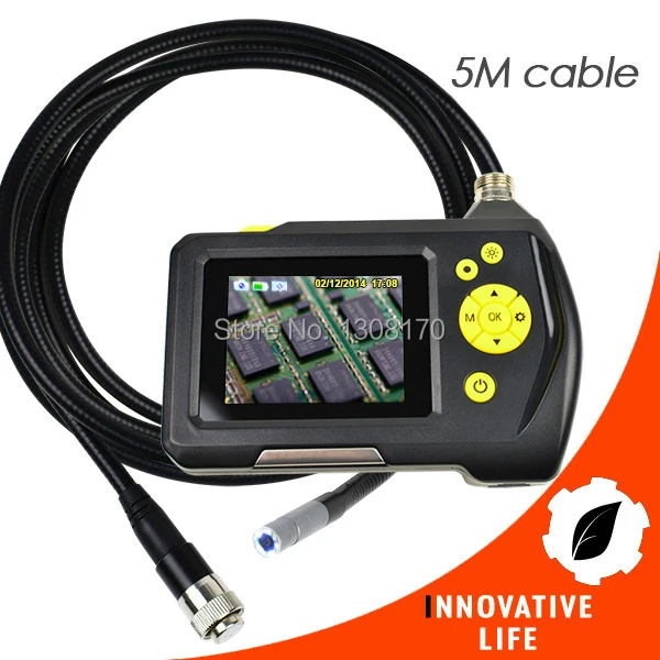 8.2mm Digital Inspection Camera System with 2.7 inch Screen Monitor