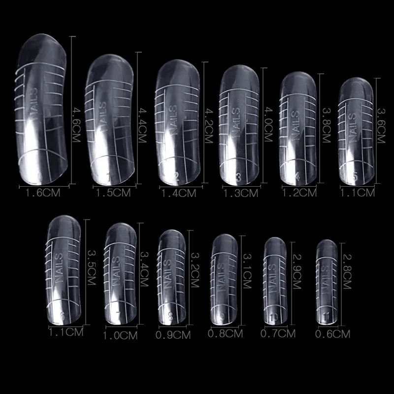 

240pcs/bag fake fingernails plastic art nail decoration Artifica nail professional manicure DIY false full nail tips for lady