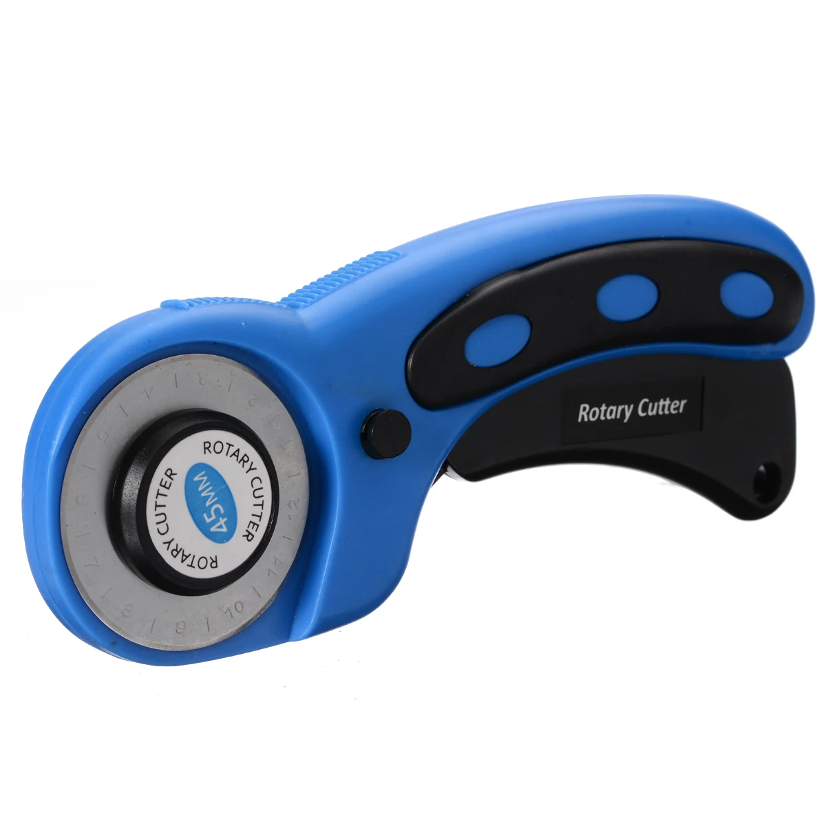 1pc Durable Blue Rotary Cutter 45mm Rotary Cutter Quilter Sewing Fabric Paper Leathercraft Craft Quilting Cutting Sewing Tools