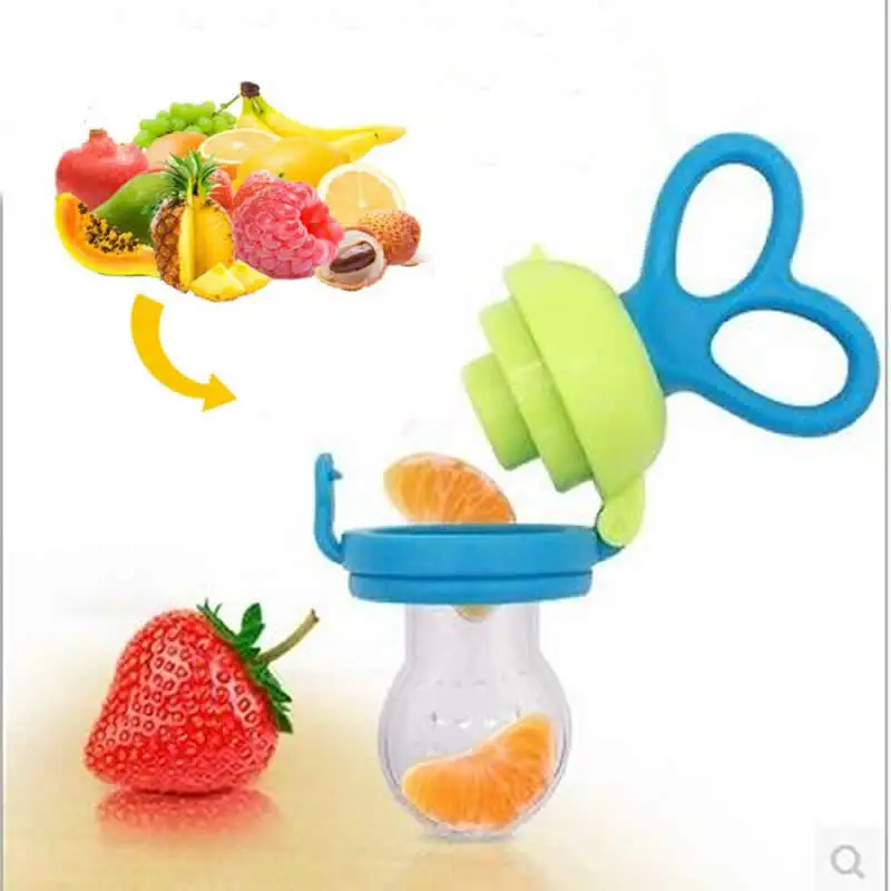 

Pacifier baby food bite bag silicone fruit and vegetable eat nipple food supplement bite teether molar tooth baby chew pacifiers