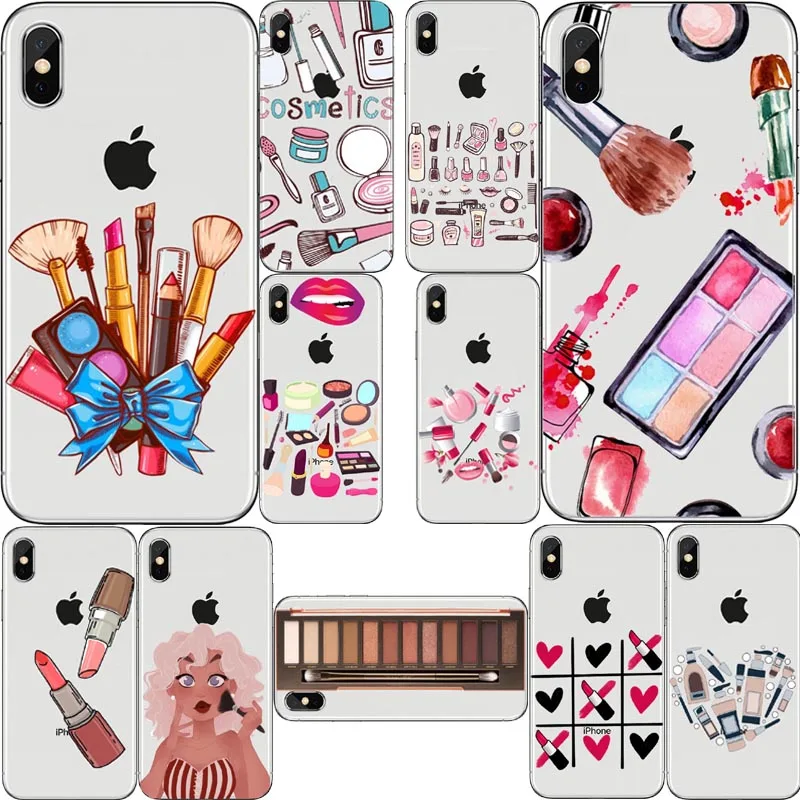 Moda сексуальные губы Maquiagem Cosmeticos Batom Po Жесткий ПК Caso de Telefone Fundas Para iPhone 4 5 6 7 8 Plus X XS XR